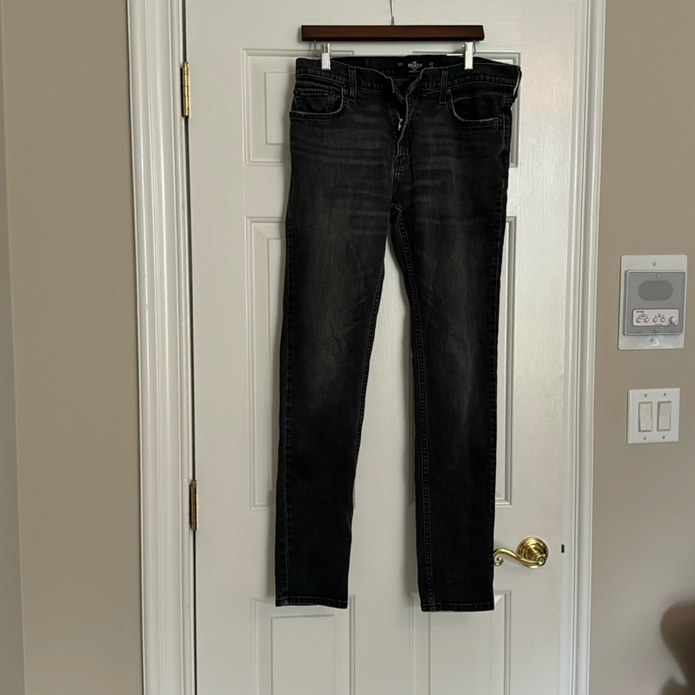 Hollister Black Men’s Skinny Jeans 32x34
